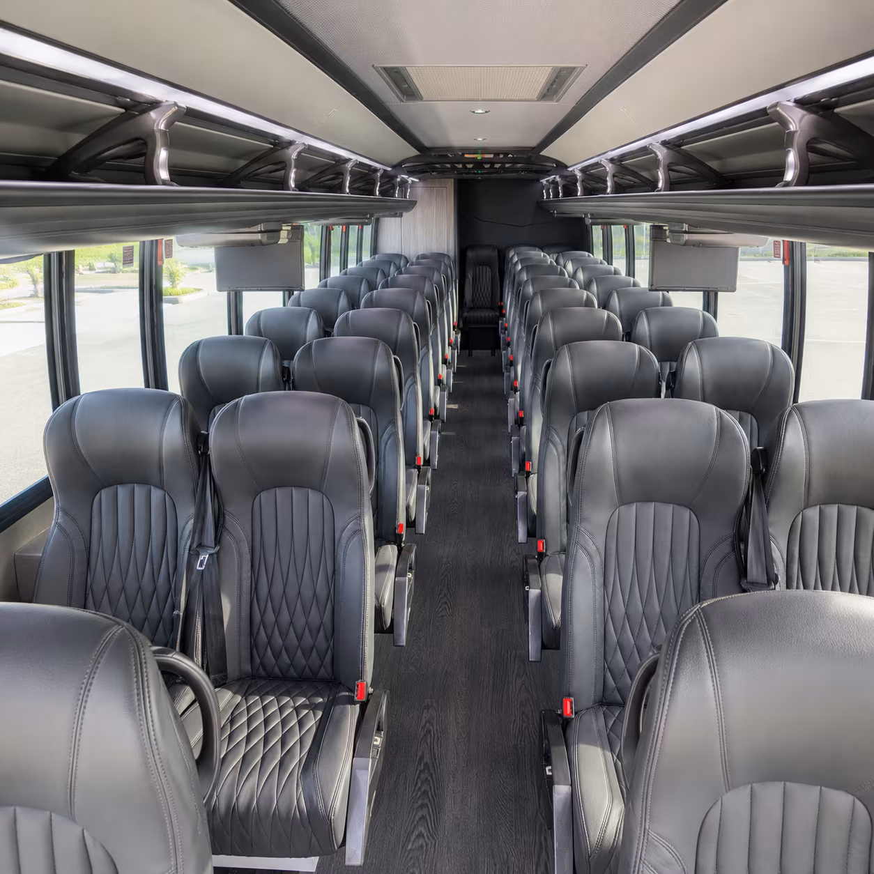oakland 30 passenger minibus inside