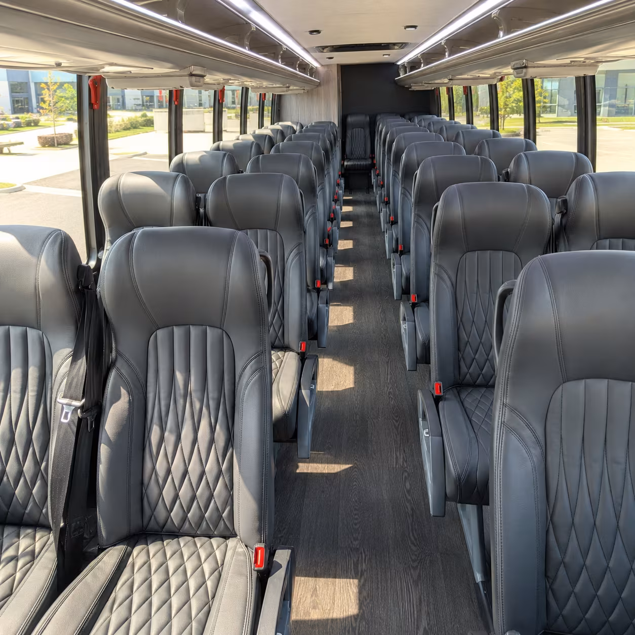 oakland 30 passenger minibus interior
