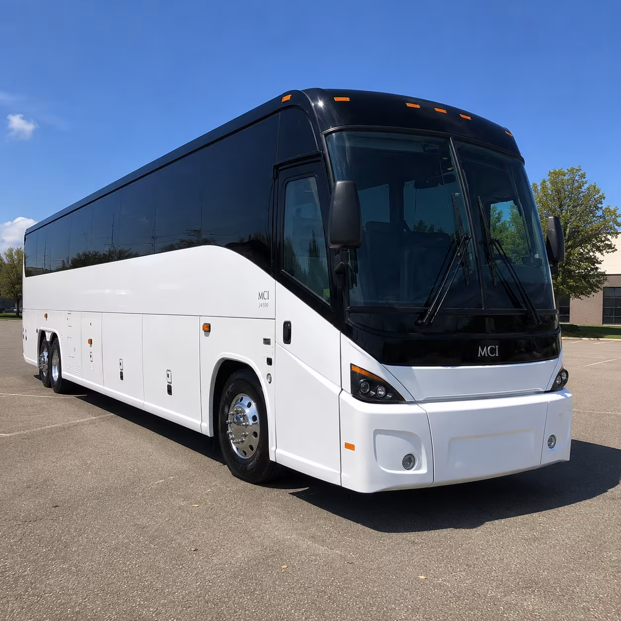 oakland 45 passenger charter bus