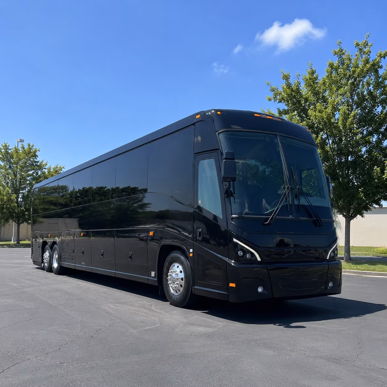 oakland 56 passenger charter bus