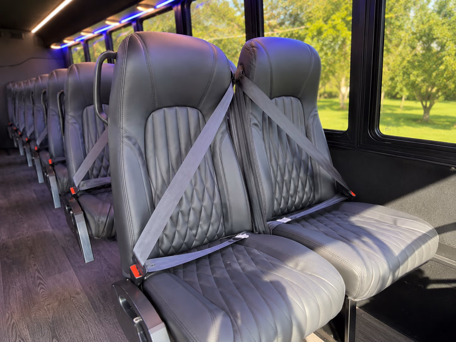 oakland concert transportation onboard seating