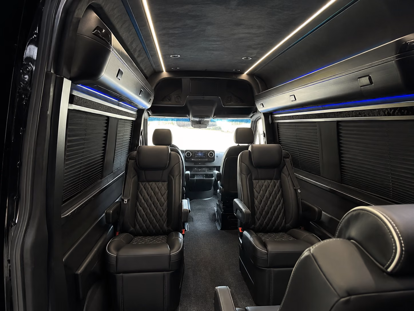 oakland sprinter van with driver inside