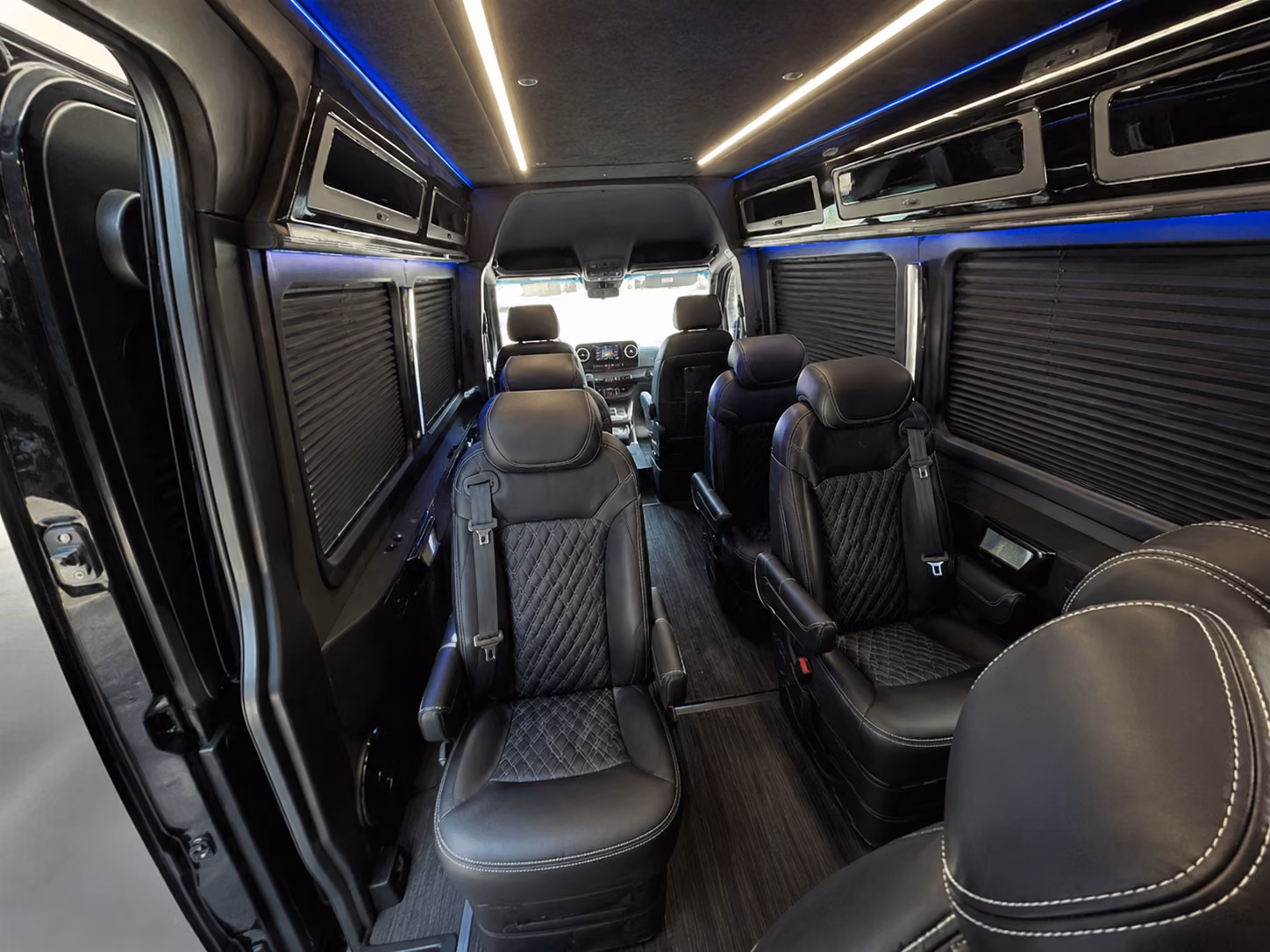 sprinter van with driver interior
