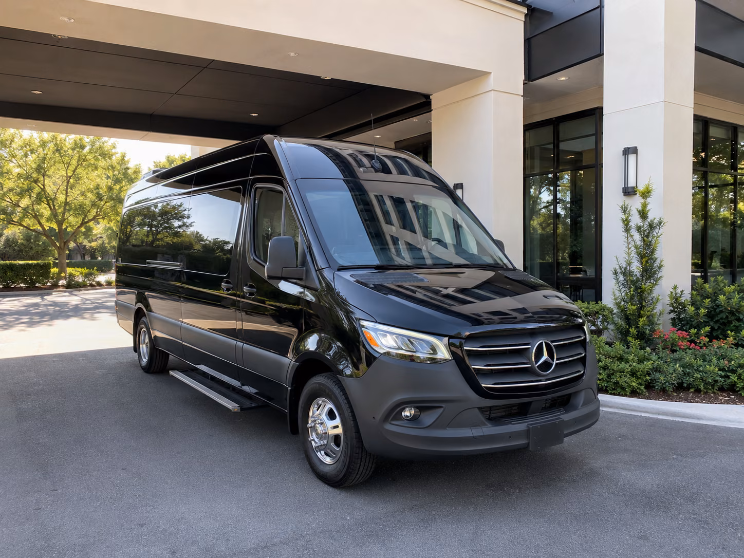 sprinter vans and minibuses for oakland executive shuttles and vip convention transfers